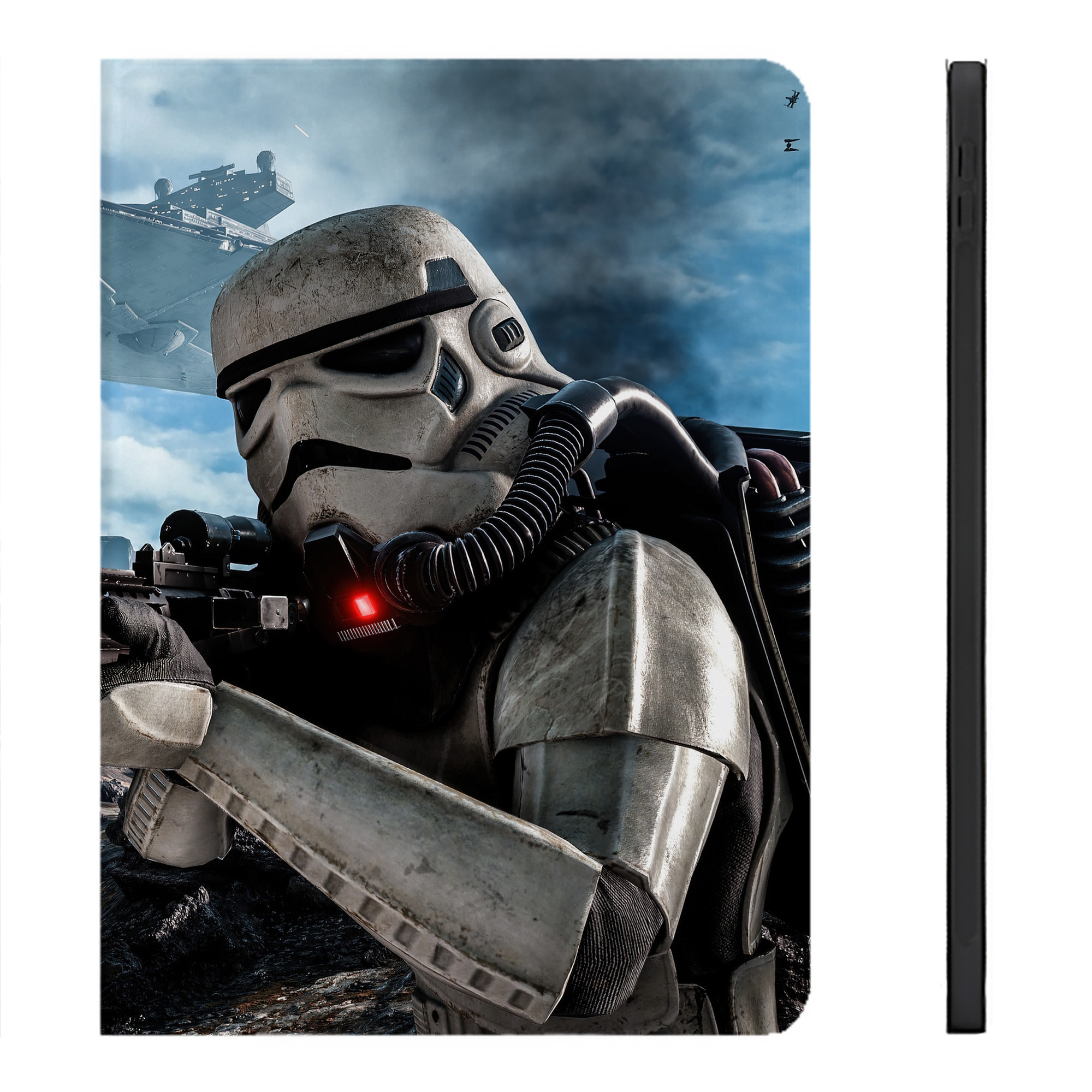 （画像用） スター・ウォーズ Star Wars IPadケース ペンホルダー付き ブックスタイルデザイン